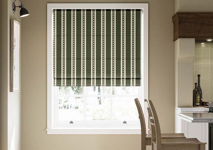 The British Stripe Co. Edgar, Chilterns No.1 - Roman Blind - Image 3